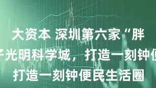 大资本 深圳第六家“胖永辉”落子光明科学城，打造一刻钟便民生活圈